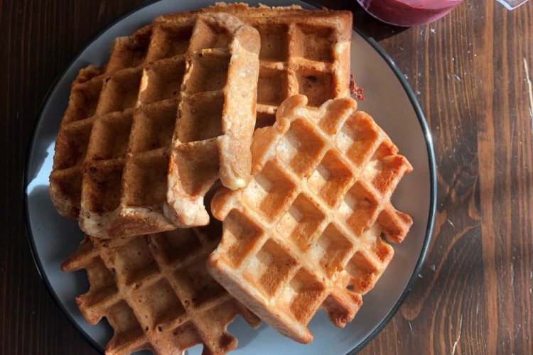 Gofres de proteína