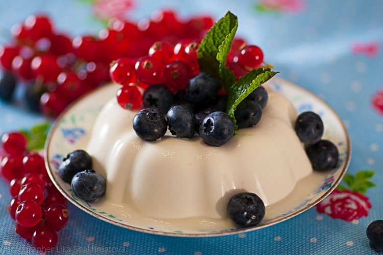 Panna Cotta Keto
