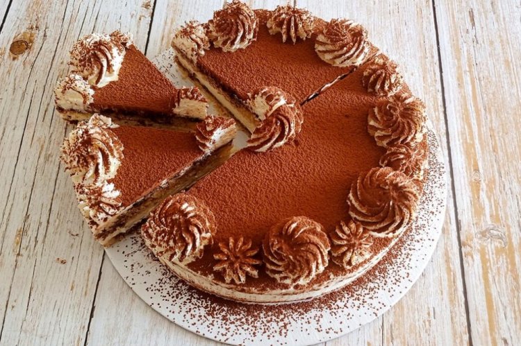 Tarta Tiramisú Keto