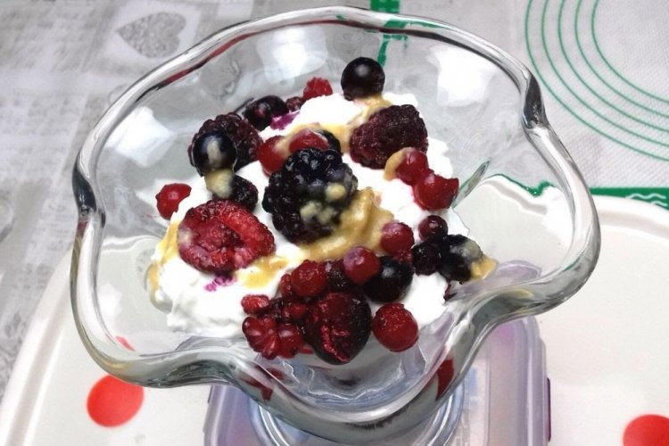 Postre Keto de requesón