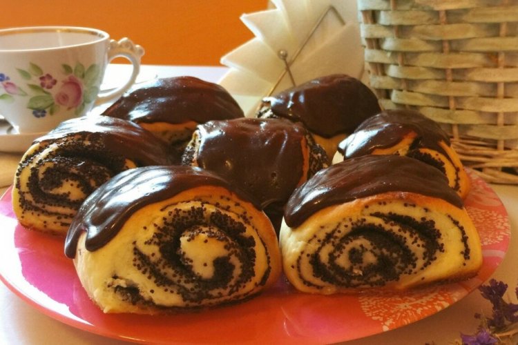 Bollos de amapola y miel