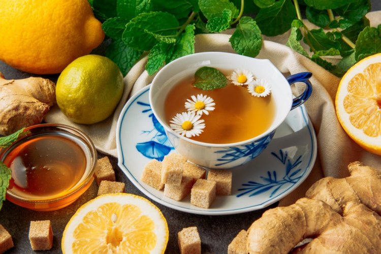 Ginger Tea with Chamomile