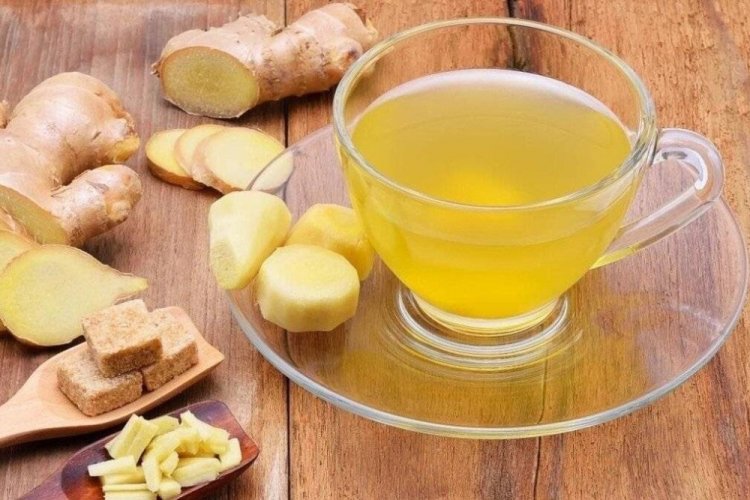 Ginger Tea with Garlic