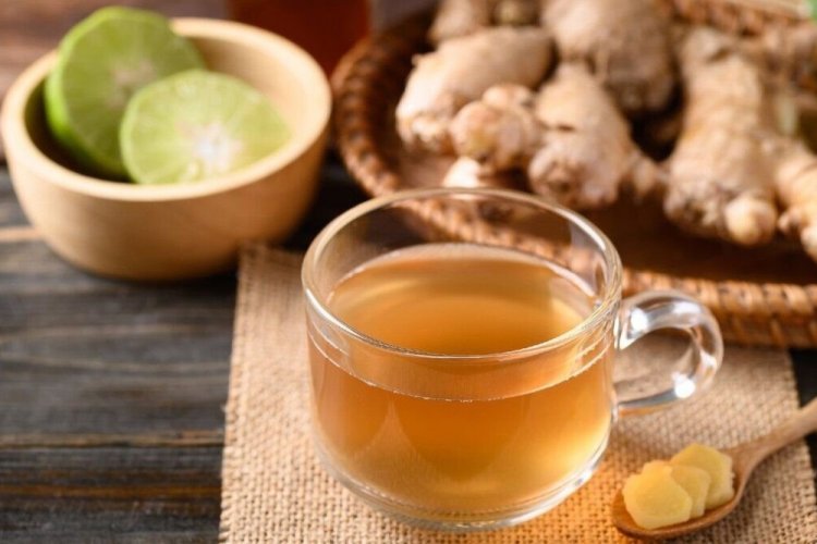 Ginger Tea with Lime