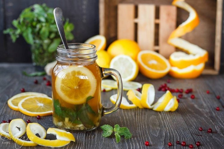 Black Tea with Ginger and Orange