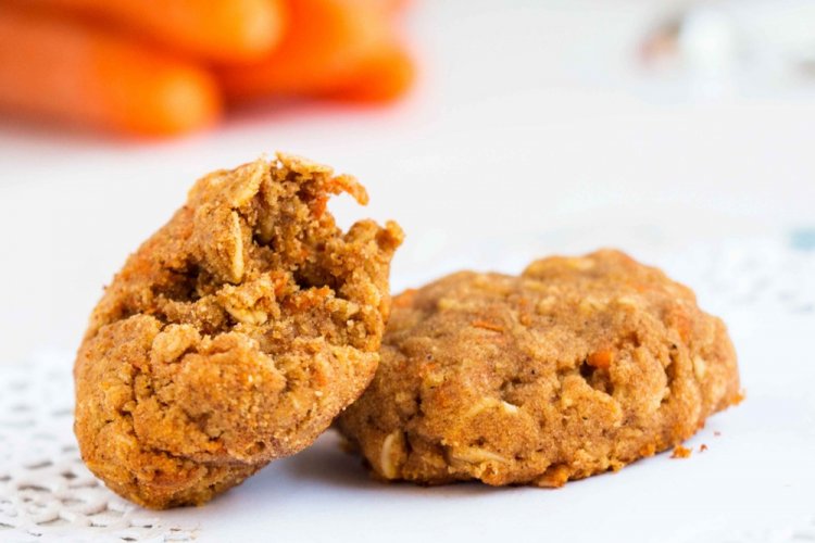 Carrot Oatmeal Cookies