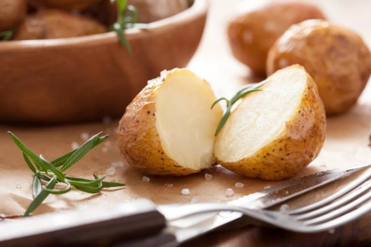 Boiled Jacket Potatoes