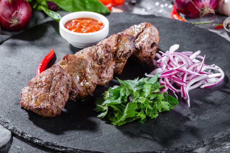 Classic Beef Skewers on the Grill