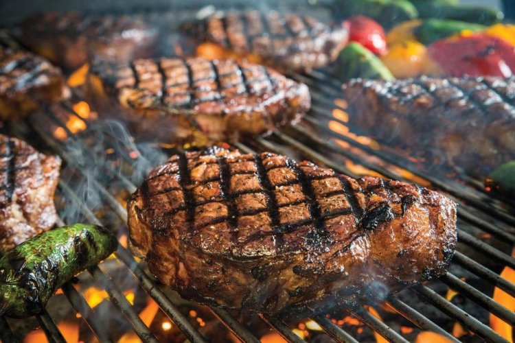 Beef Steaks on the Grill