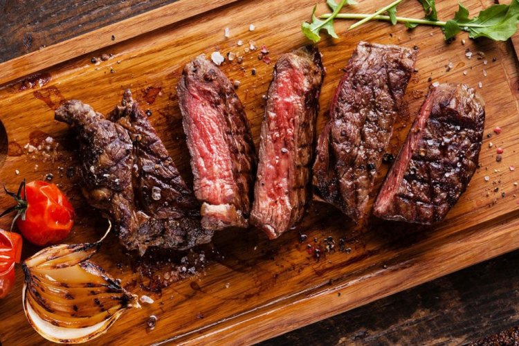 Juicy Beef Steak on the Grill