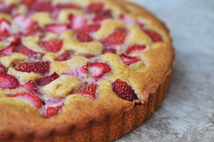 Charlotte de fresas