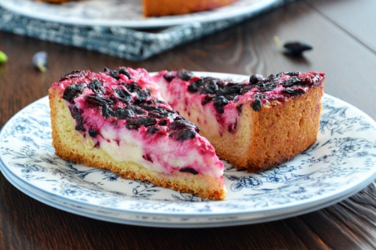Pastel de madreselva