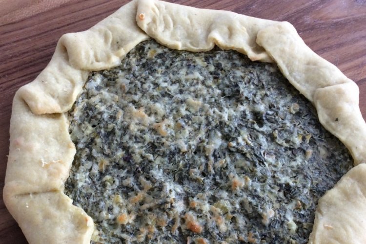 Galette de ortigas