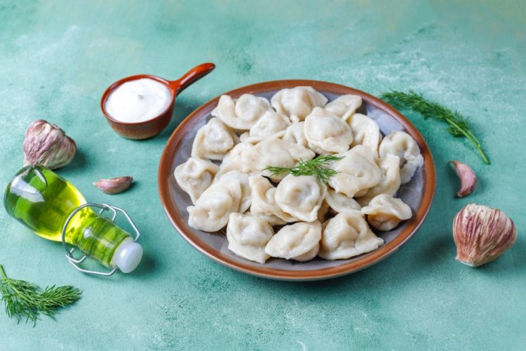 Relleno de nueces para pelmeni