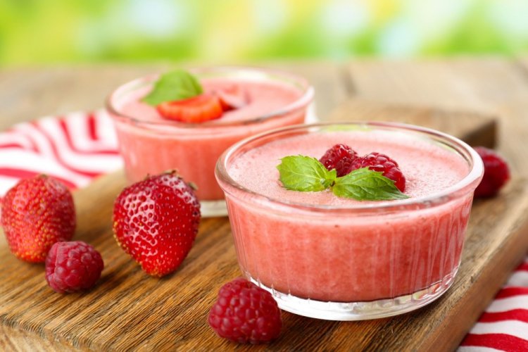 Strawberry Mousse