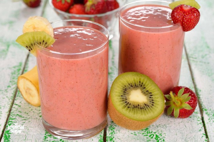 Strawberry and Banana Smoothie