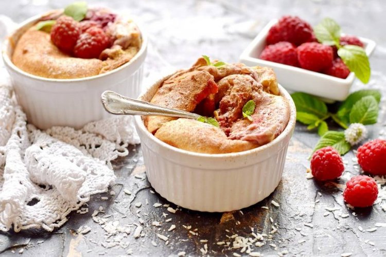 Clafoutis de Frambuesa