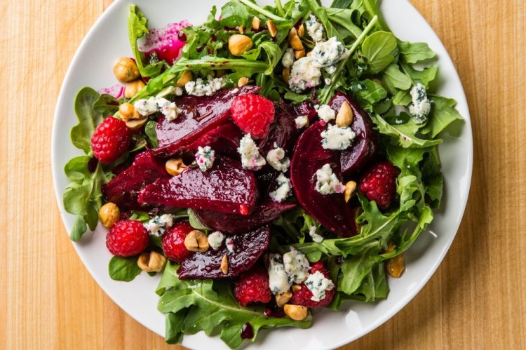 Ensalada de Frambuesa y Remolacha