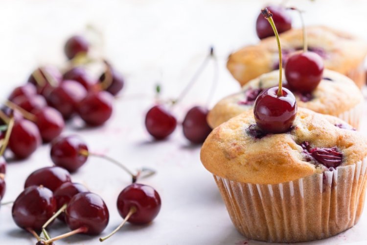 Cherry Muffins