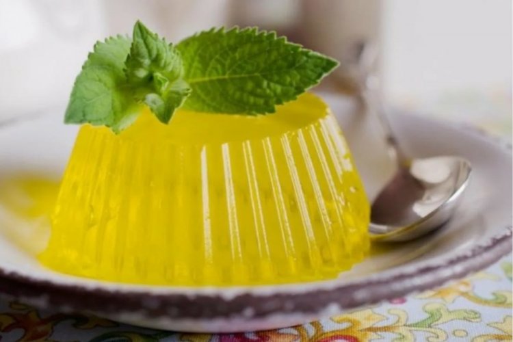 Gelatina de limón y miel
