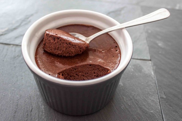 Mousse de chocolate con gelatina