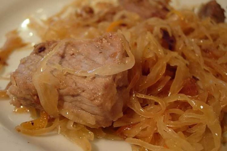 Braised Lamb with Cabbage