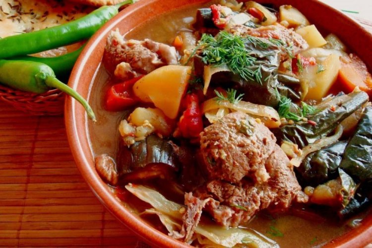 Braised Lamb with Vegetables
