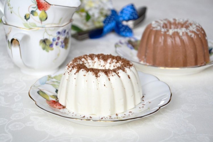Cottage Cheese Soufflé with Gelatin