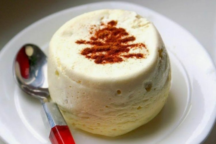 Cottage Cheese Soufflé in the Microwave