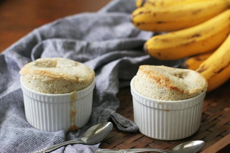 Cottage Cheese and Banana Soufflé