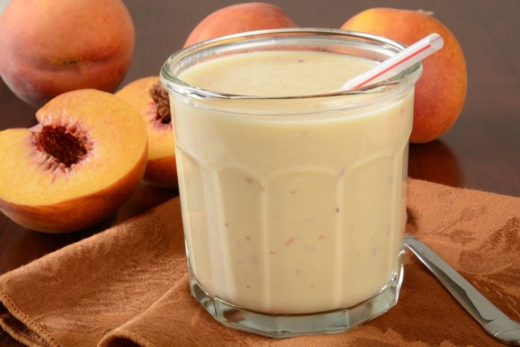 Yogurt Peach Smoothie