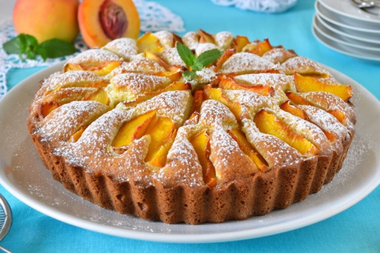 Peach Charlotte