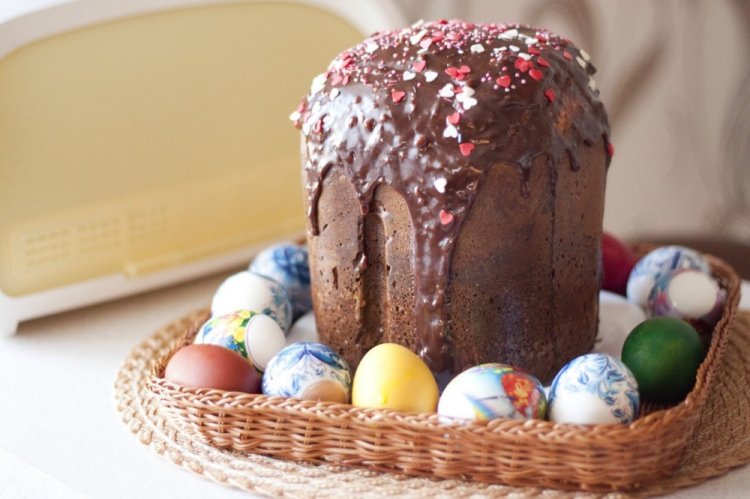 Kulich de Pascua de Chocolate