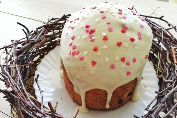 Albumin Glaze for Kulich