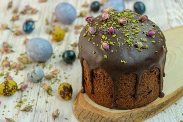 Chocolate Glaze for Kulich