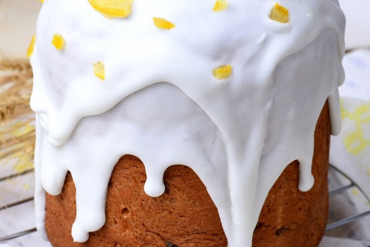 Sugar Glaze for Kulich