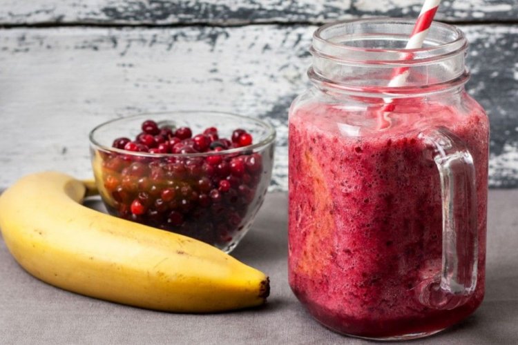 Cranberry and Apple Smoothie