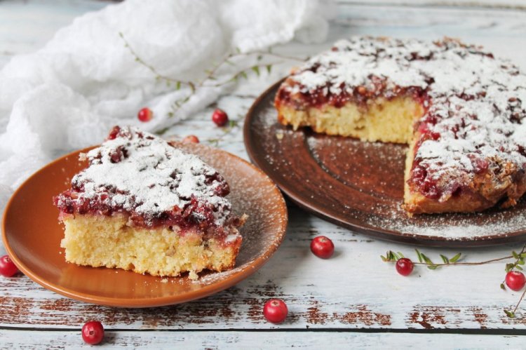 Cranberry and Nut Pie