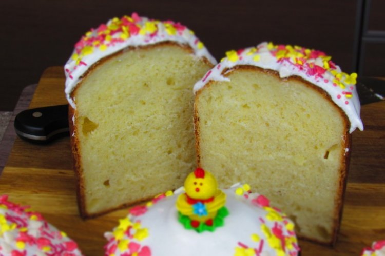 Masa con Claras de Huevo para Kulich