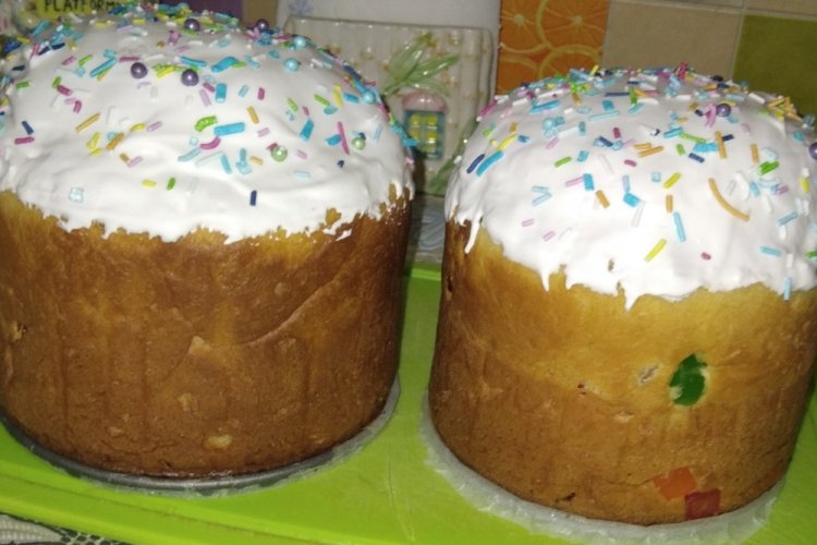 Masa con Levadura Seca para Kulich