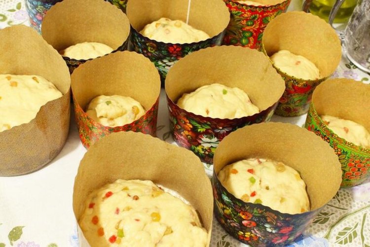 Masa de Plátano para Kulich