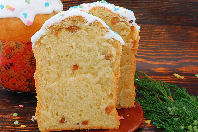 Masa con Kéfir para Kulich