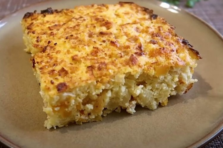 Cazuela de Cuaresma con cuscús y manzanas