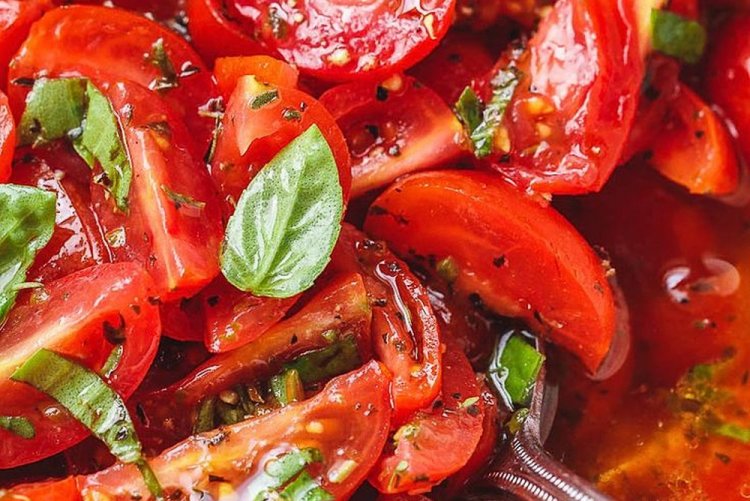 Slow-Cooked Cherry Tomatoes
