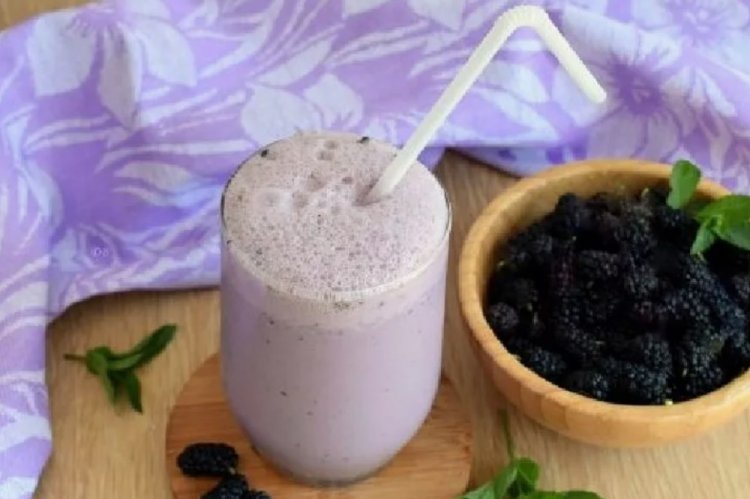Mulberry Milkshake