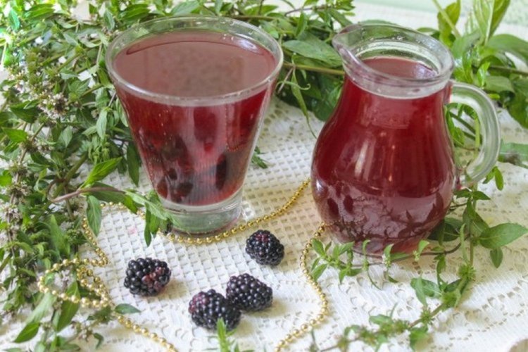 Compota de moras de verano