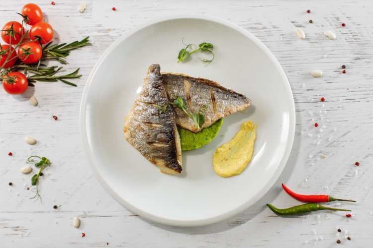Filete de dorada a la parrilla