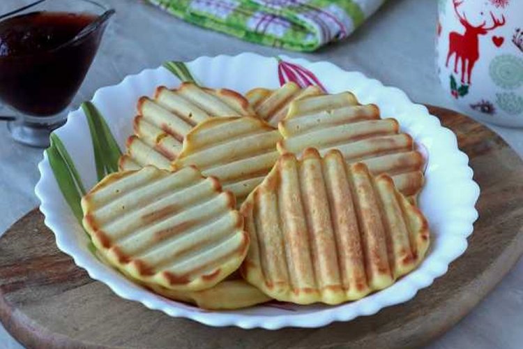 Gofres de Bruselas a la parrilla