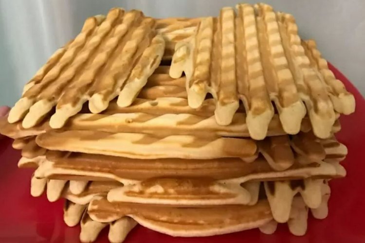 Gofres suaves con kéfir