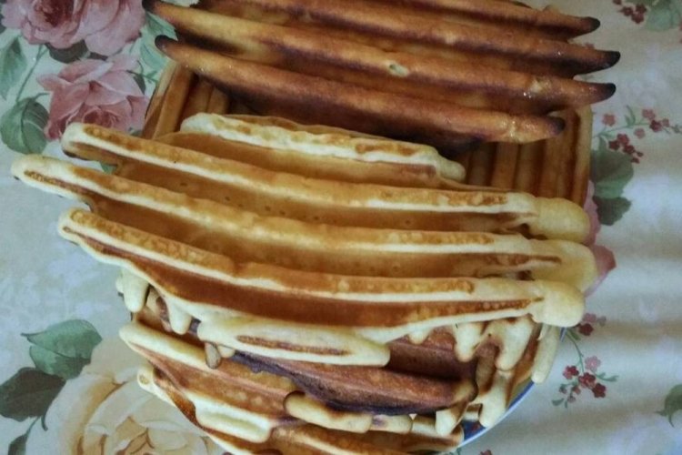 Gofres con levadura seca